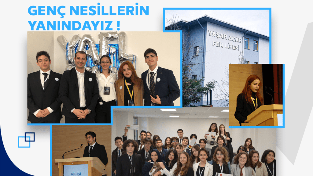 Genç nesillere destek — Yaşar Acar Fen Lisesi etkinliği