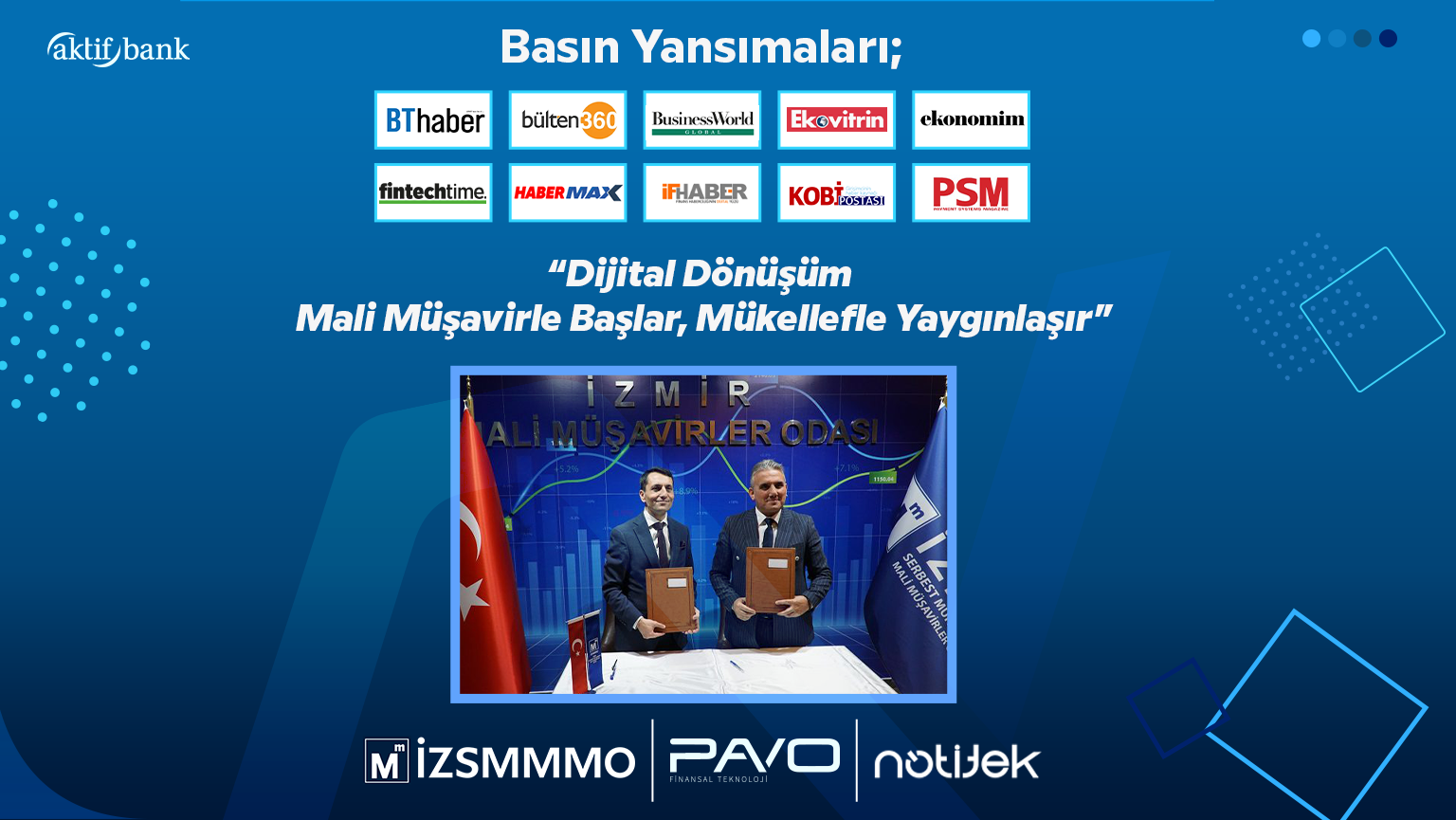 İZSMMMO, Pavo Ve Notitek Dijital Dönüşüm Için Güçlerini Birleştirdi görseli